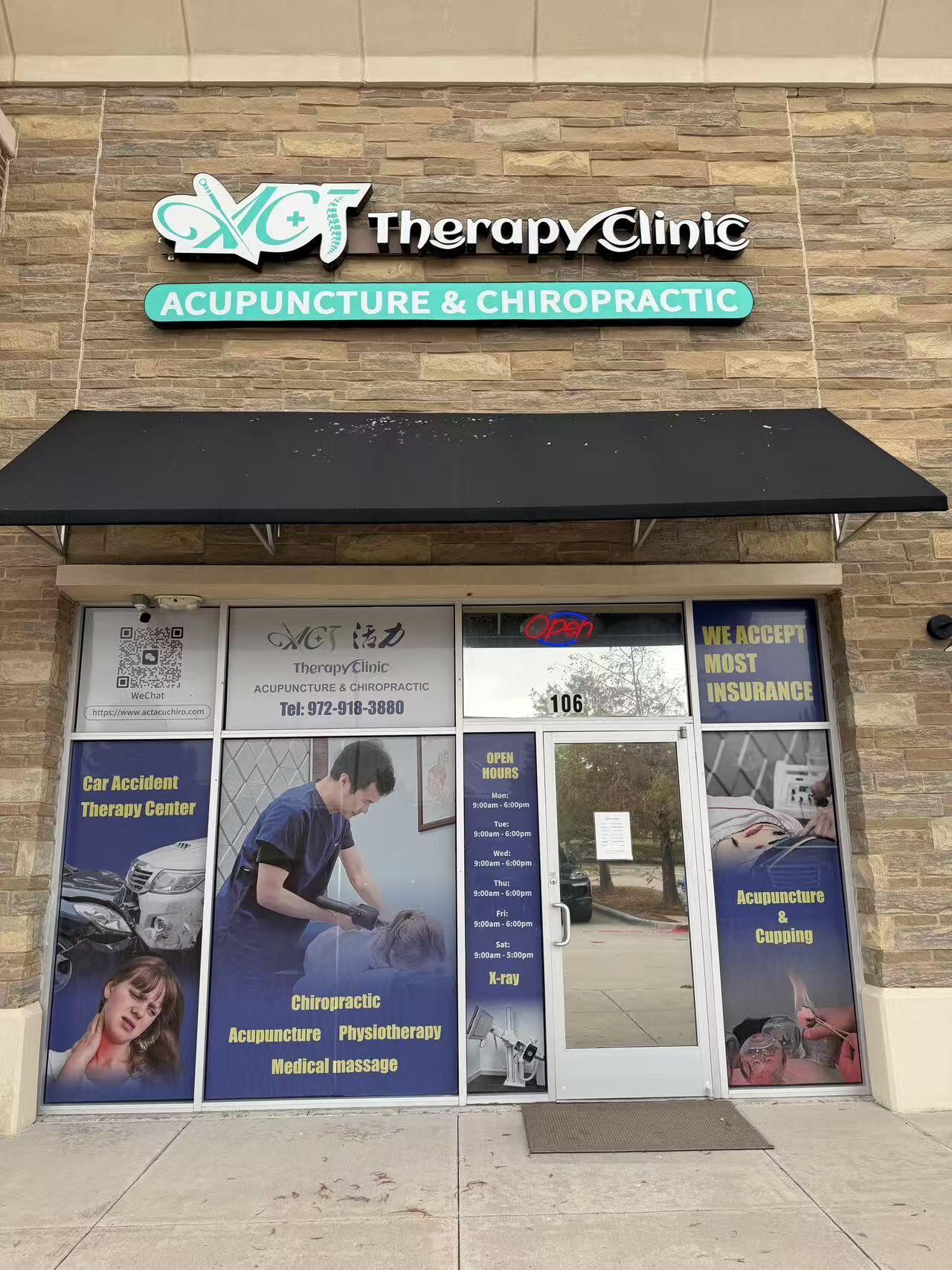 ACT Therapy Clinic storefront at Suite 106